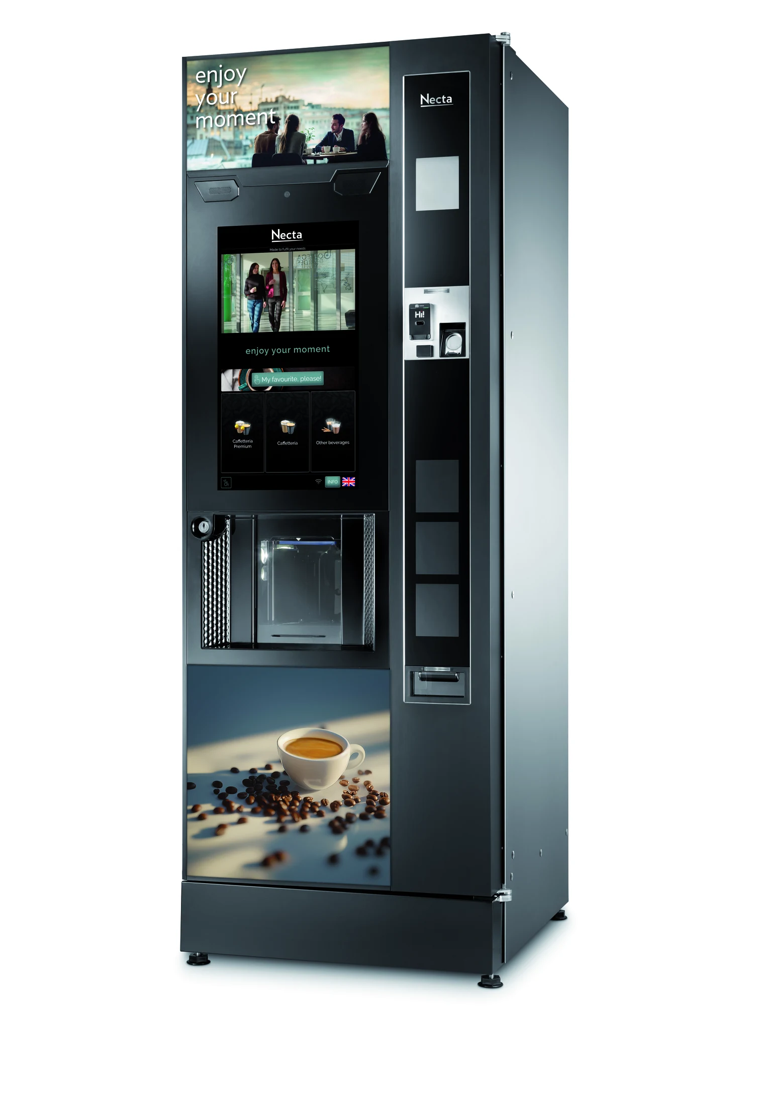 Necta Barista 1000 Touch — káva a teplé nápoje